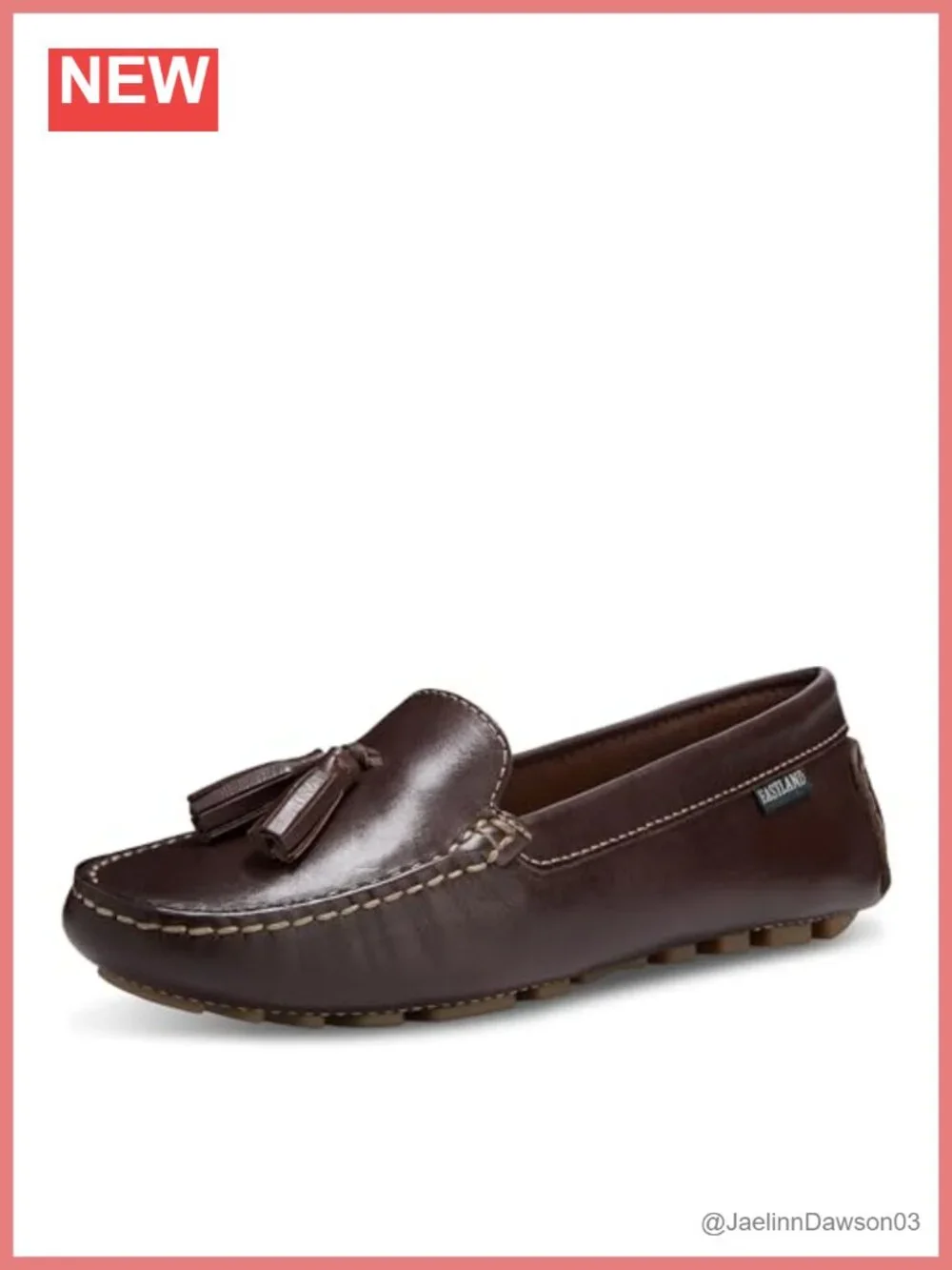 Eastland Women's Leather Loafers - Cushioned Insole, Slip Resistant, Casual